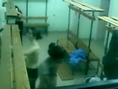 Adorable teens 18+ spied in school lockers