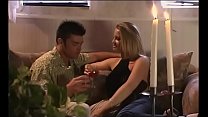 Beautiful mom with a gorgeous body rides on a hard cock of a young stallion