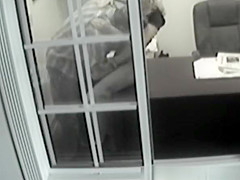 Boss fucks worker in office