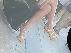 Classy MILF in high heels