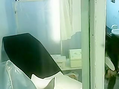 Cute chick spied during an examination