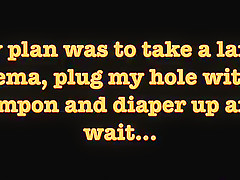 diapered enema and torment
