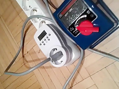 Electric Torture cock to ass cbt