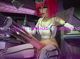 HENTAI SEX UNIVERSITY – Big Titty Hentai MILF Begs For student 18+’s Cum In Front Of The WHOLE CLASS!