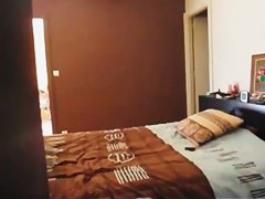 Hidden voyer cam tapes girl with big tits having sex