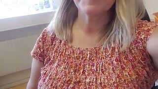 Horny milf have fun in the office