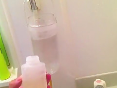 Japanese Plump’s enema(Warm water within soap,twice)