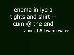 lycra and enema pleasure 01