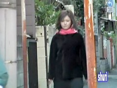 Nice sharking encounter with tall Japanese bitch and random dude