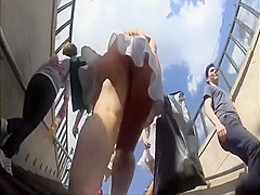 Preying on sexy girls all over the town