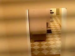 Security camera caught them fucking