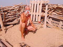 Uncut, Male Slave Slut Fag Exposed In Penis Cage At Gay Beach Cucumber Fuck With Tomato Bdsm Cbt 7 Min – Solo Boy