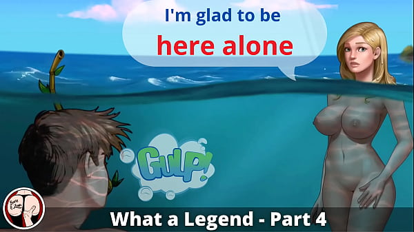 WAL4 – Horny boys spying busty blondy underwater