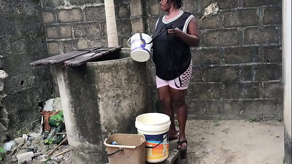AT THE WELLSPRING, BOOTY BABBIE MET TWO OF HER NEIGHBORS WHO CAME TO ASSIST HER BUT IT TURNED TO BE A FUCKING SPREE WHICH RESULTED IN MULTIPLE BLOWJOBS, CUMSHOTS AND CREAMPIE. WATCH FULL VIDEO ON RED